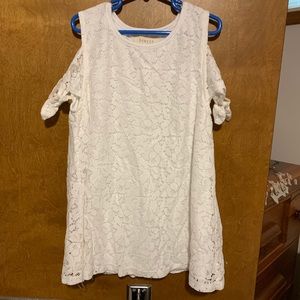 Cold shoulder blouse